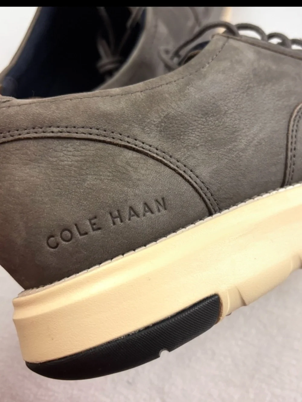 Cole Haan‎ Grand Atlantic Oxford Grey Nubuck Leather Comfort Dress Shoes (13)